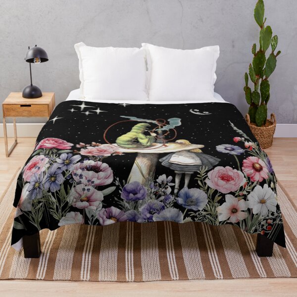 Item preview, Flower Field Starry Night - Alice in Wonderland designed and sold by maryedenoa.