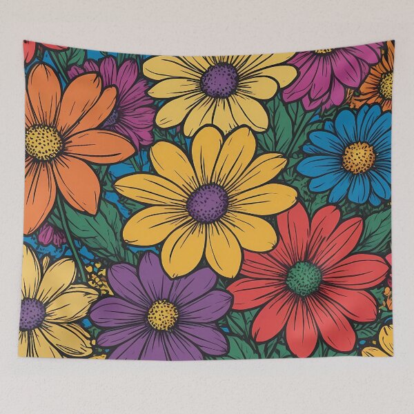 Item preview, Field of Spring Flowers designed and sold by papi1998.