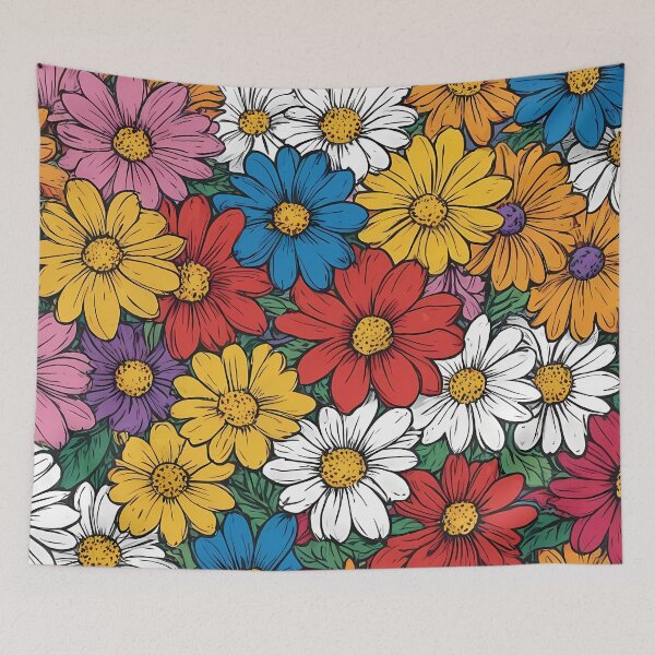 Item preview, Field of Spring Flowers designed and sold by papi1998.