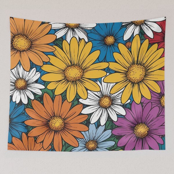 Item preview, Field of Spring Flowers designed and sold by papi1998.
