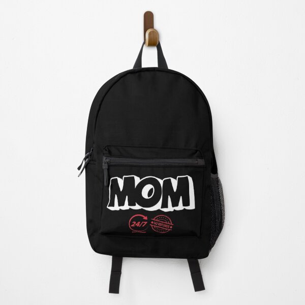 Item preview, MOM 24/7 Support, No Refunds -  Funny Saying designed and sold by mimiscreativity.