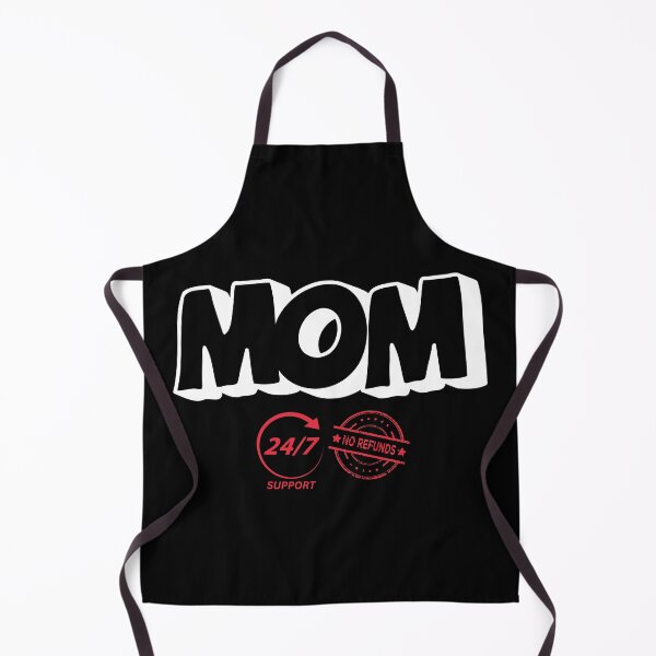 Item preview, MOM 24/7 Support, No Refunds - Funny Saying designed and sold by mimiscreativity.