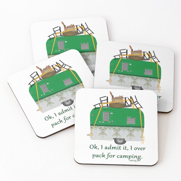 Item preview, 17 Camper Over Packed- By Cecile Grace Charles designed and sold by CecileCharles.