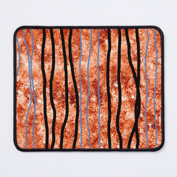 Item preview, Burnt Forest - Abstract Ochre Version designed and sold by KeksWorkroom.