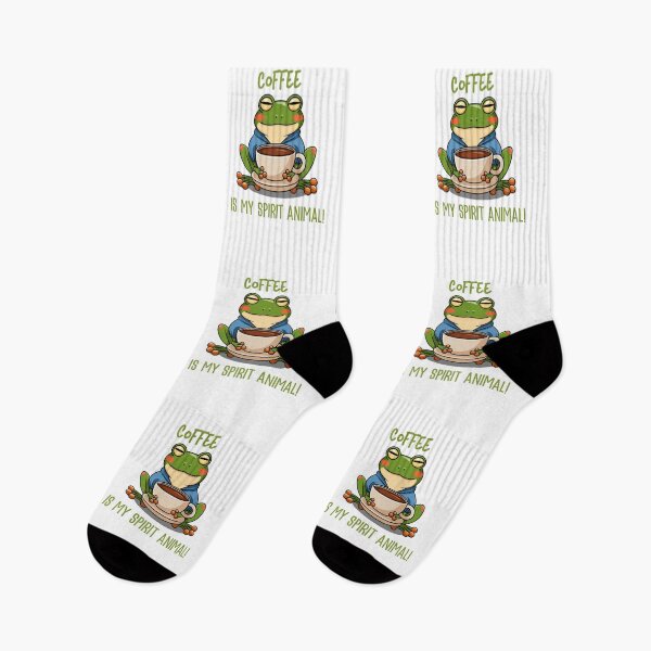 Item preview, Coffee my spirit animal, Coffe Lover, Frog and Coffee, Frog likes coffee, Frog drinks coffee. Coffee Lover, gift for coffee lovers designed and sold by KolorellaS.