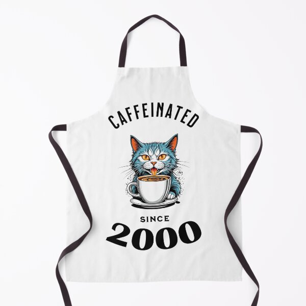 Item preview, Cat Caffeinated Since 2000 designed and sold by LegendaryDesigns.
