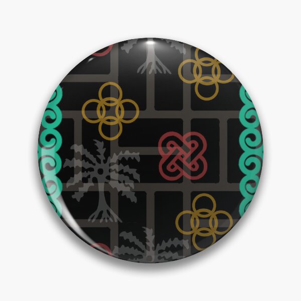 Item preview, African Symbol Print – Ubuntu, Kramo Bone Amma Yeanhu Kramo Pa, Abe Dua, and Dwennimmen Motifs designed and sold by Ubuntu Arts.