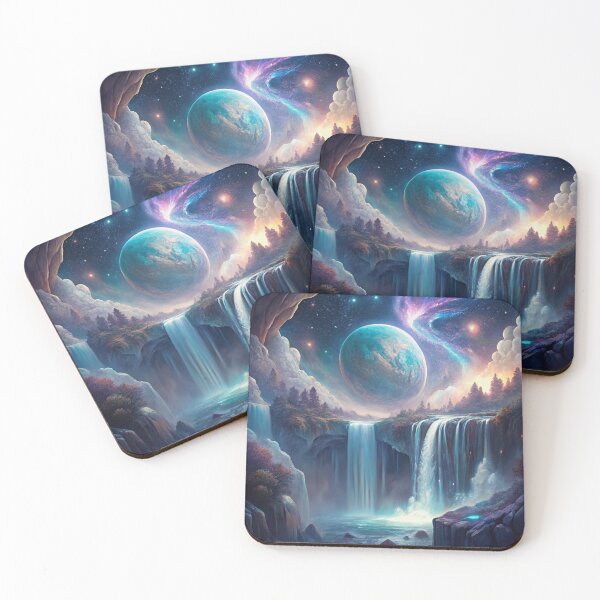 Item preview, Celestial Cascade: Waterfall in the Stars designed and sold by zaina.sho.