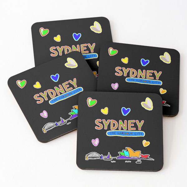 Item preview, Sydney: The Harbour City - Vibrant Coastal Design Art designed and sold by Michael van der Hoorn.