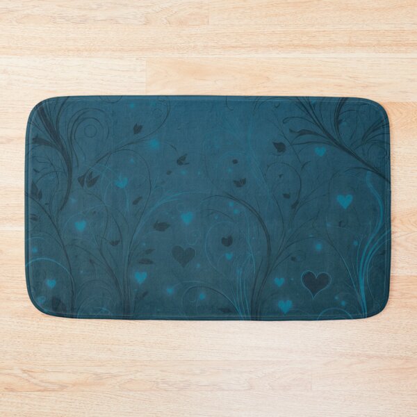 Item preview, Romantic Valentine's Day Pattern, Bluegreen designed and sold by LyssasMindArt.