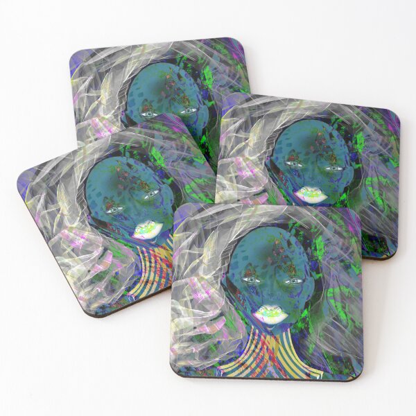 Item preview, Abstract Vision of a Mystical Soul designed and sold by Krisadel.