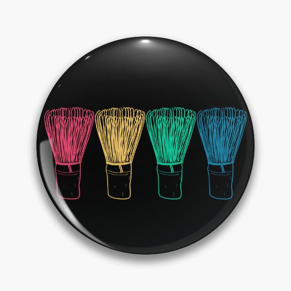 Item preview, Matcha Bamboo Whisk Colorful | Japanese Match Green Tea designed and sold by NoodleDoodleCo.