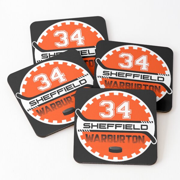 Item preview, Sheffield Steelers Ice Hockey Cog - 34 Warburton designed and sold by Tarantula Design Co. .