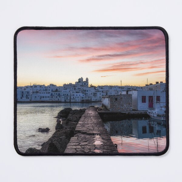 Item preview, Naousa Paros Marina Sunrise View designed and sold by aaronchoi.