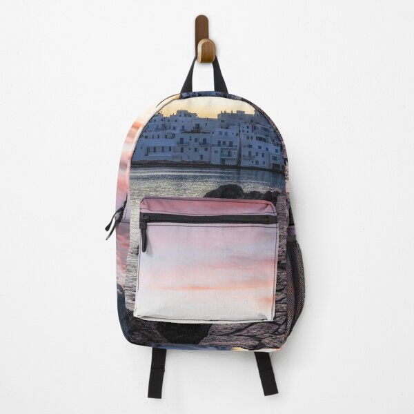 Item preview, Naousa Paros Marina Sunrise View designed and sold by aaronchoi.