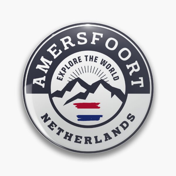 Item preview, Amersfoort Netherlands Black and White Crest designed and sold by World Designs.