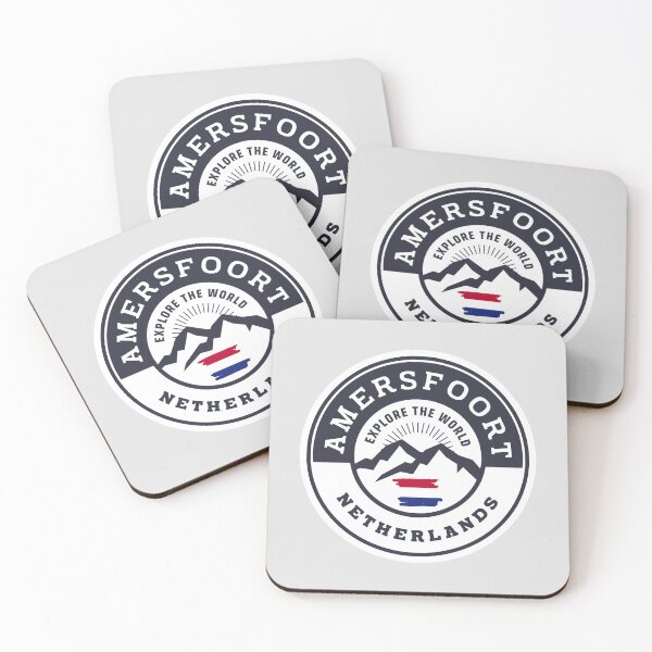 Item preview, Amersfoort Netherlands Black and White Crest designed and sold by World Designs.