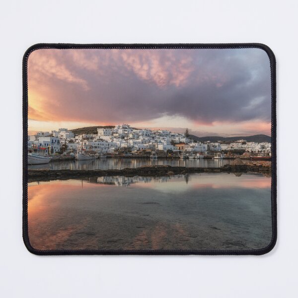 Item preview, Naousa Paros Marina Sunrise View designed and sold by aaronchoi.