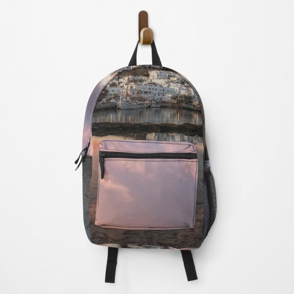 Item preview, Naousa Paros Marina Sunrise View designed and sold by aaronchoi.