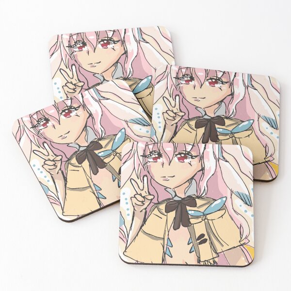 Item preview, Pink anime mermaid designed and sold by MysticRacoon6.