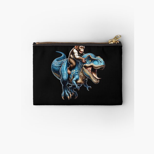 Item preview, Monkey Riding Dinosaur Lover designed and sold by Kimberley King Art  King Art.