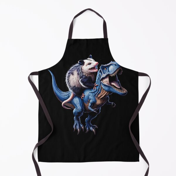 Item preview, Opossum Riding Dinosaur Lover Trash Garbage designed and sold by Kimberley King Art  King Art.
