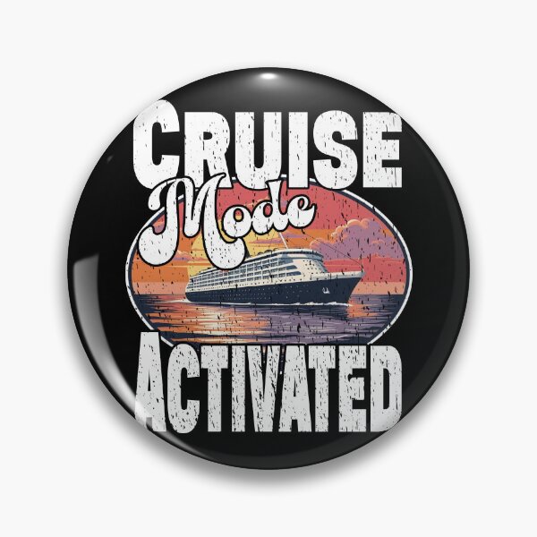 Item preview, CRUISE MODE ACTIVATED cruise ship cruising at the sea luxury cruises tropical waters designed and sold by Jt41.
