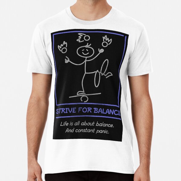 Item preview, DEMOTIVATION 07 - Strive for Balance designed and sold by Sticksy Malone.