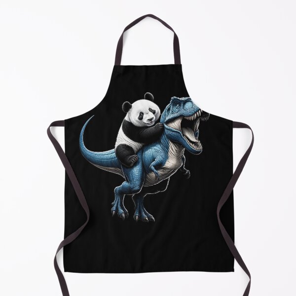 Item preview, Panda Riding Dinosaur Lover designed and sold by Kimberley King Art King Art.