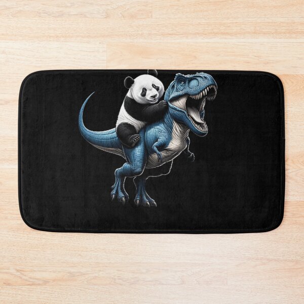 Item preview, Panda Riding Dinosaur Lover designed and sold by Kimberley King Art  King Art.