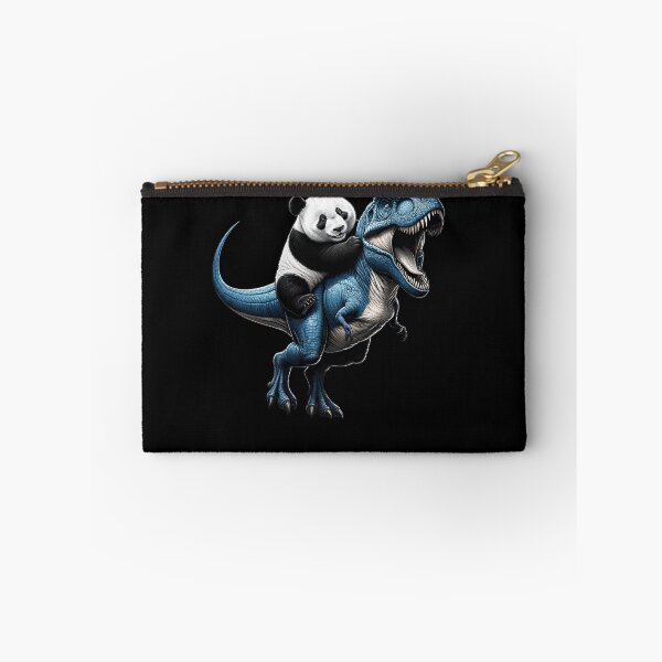 Item preview, Panda Riding Dinosaur Lover designed and sold by Kimberley King Art  King Art.