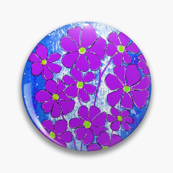 Item preview, Flower Spray in Purple designed and sold by Linda Callaghan.