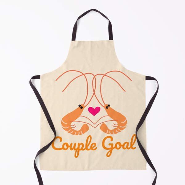 Item preview, Couple Goal - Funny Shrimp Valentine's Day Design designed and sold by petiteToulon.