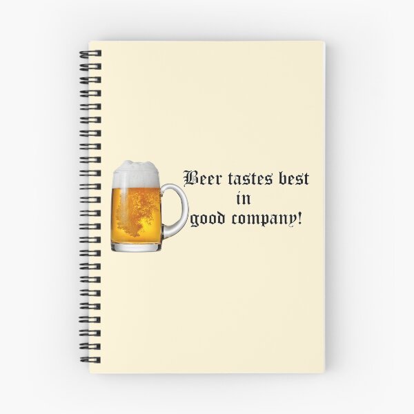 Item preview, Beer tastes best in good company! Beer glass. designed and sold by mikistudio.