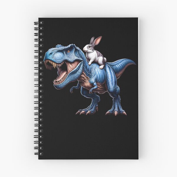 Item preview, Rabbit Riding Dinosaur Lover designed and sold by Kimberley King Art  King Art.