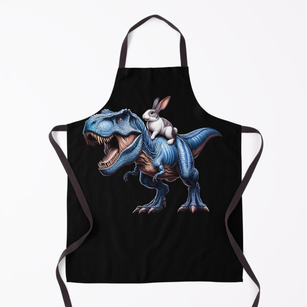 Item preview, Rabbit Riding Dinosaur Lover designed and sold by Kimberley King Art King Art.