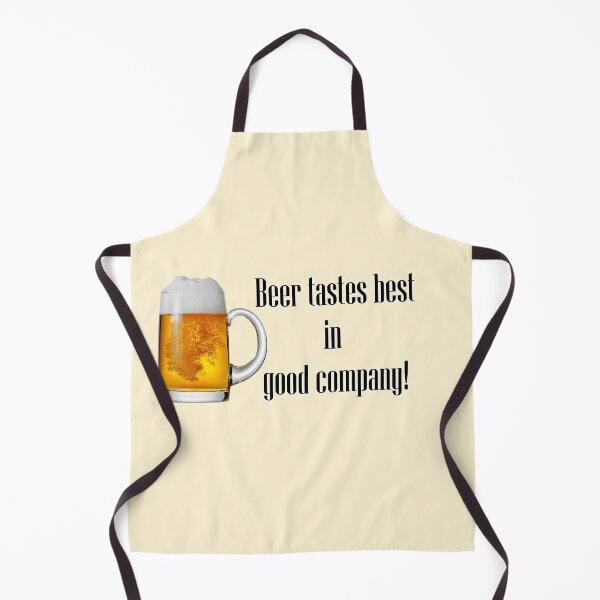 Item preview, Beer tastes best in good company! Beer glass. designed and sold by mikistudio.