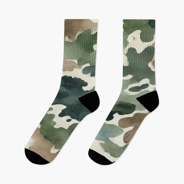 Item preview, Watercolor Military Camouflage Pattern designed and sold by 0Mystica0.