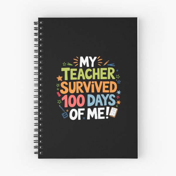 Item preview, Teacher Gift for 100 Days School Milestone Funny 100 days  designed and sold by w1ckerman.
