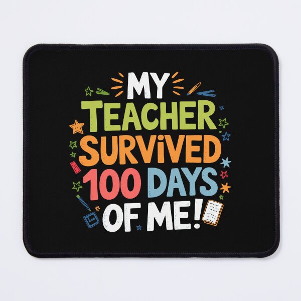 Item preview, Teacher Gift for 100 Days School Milestone Funny 100 days  designed and sold by w1ckerman.