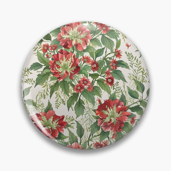 Item preview, Red and green flower designed and sold by CoolPixels.