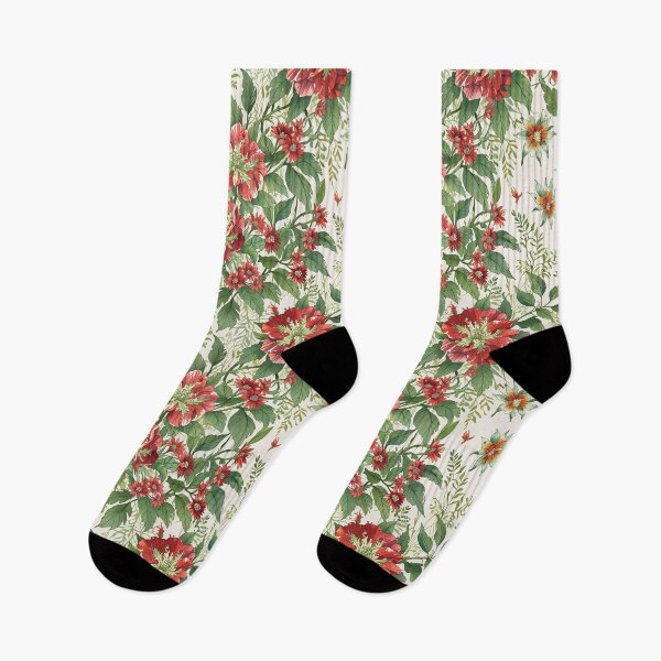 Item preview, Red and green flower designed and sold by CoolPixels.