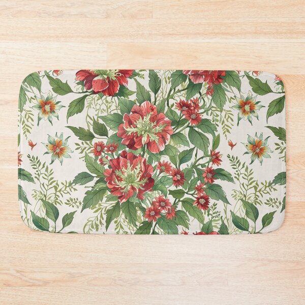 Item preview, Red and green flower designed and sold by CoolPixels.