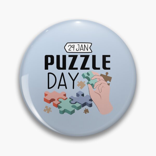 Item preview, 29 January Puzzle Day - Wacky Holidays designed and sold by ChemicalXShop.