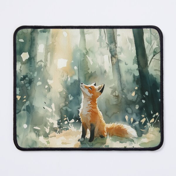Item preview, Cute Fox in the Forest designed and sold by laurashawart.