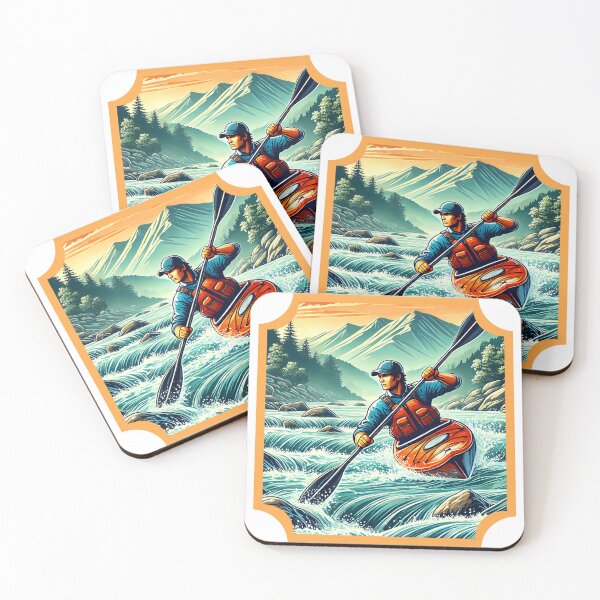 Item preview, Whitewater kayaking designed and sold by Red-forever.