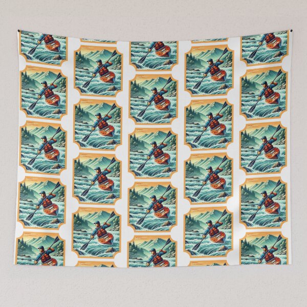 Item preview, Whitewater kayaking designed and sold by Red-forever.