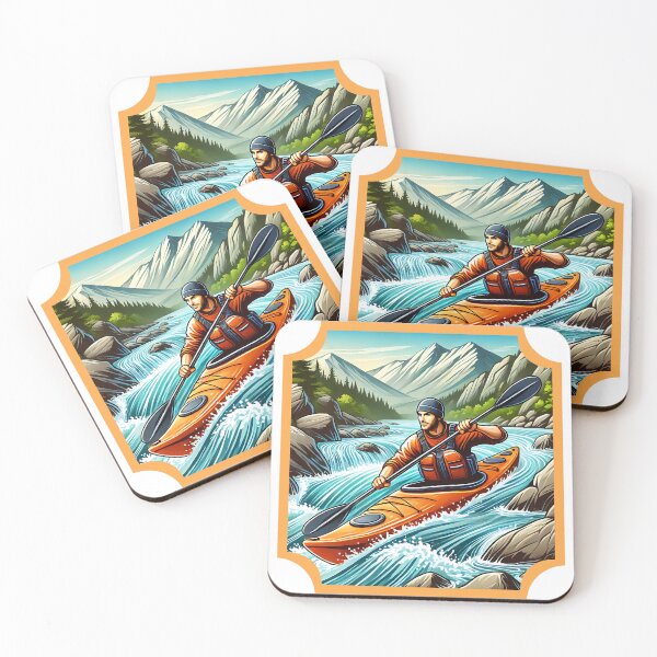 Item preview,  Whitewater kayaking designed and sold by Red-forever.
