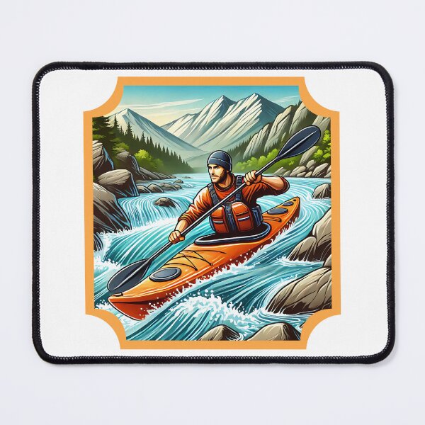 Item preview, Whitewater kayaking designed and sold by Red-forever.