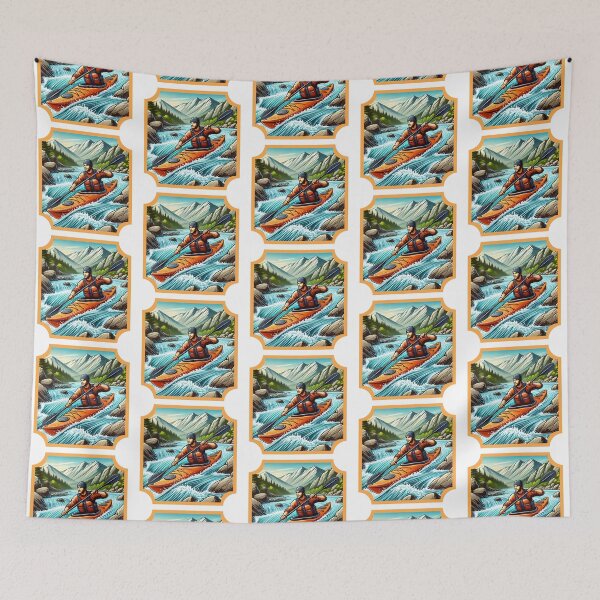 Item preview,  Whitewater kayaking designed and sold by Red-forever.